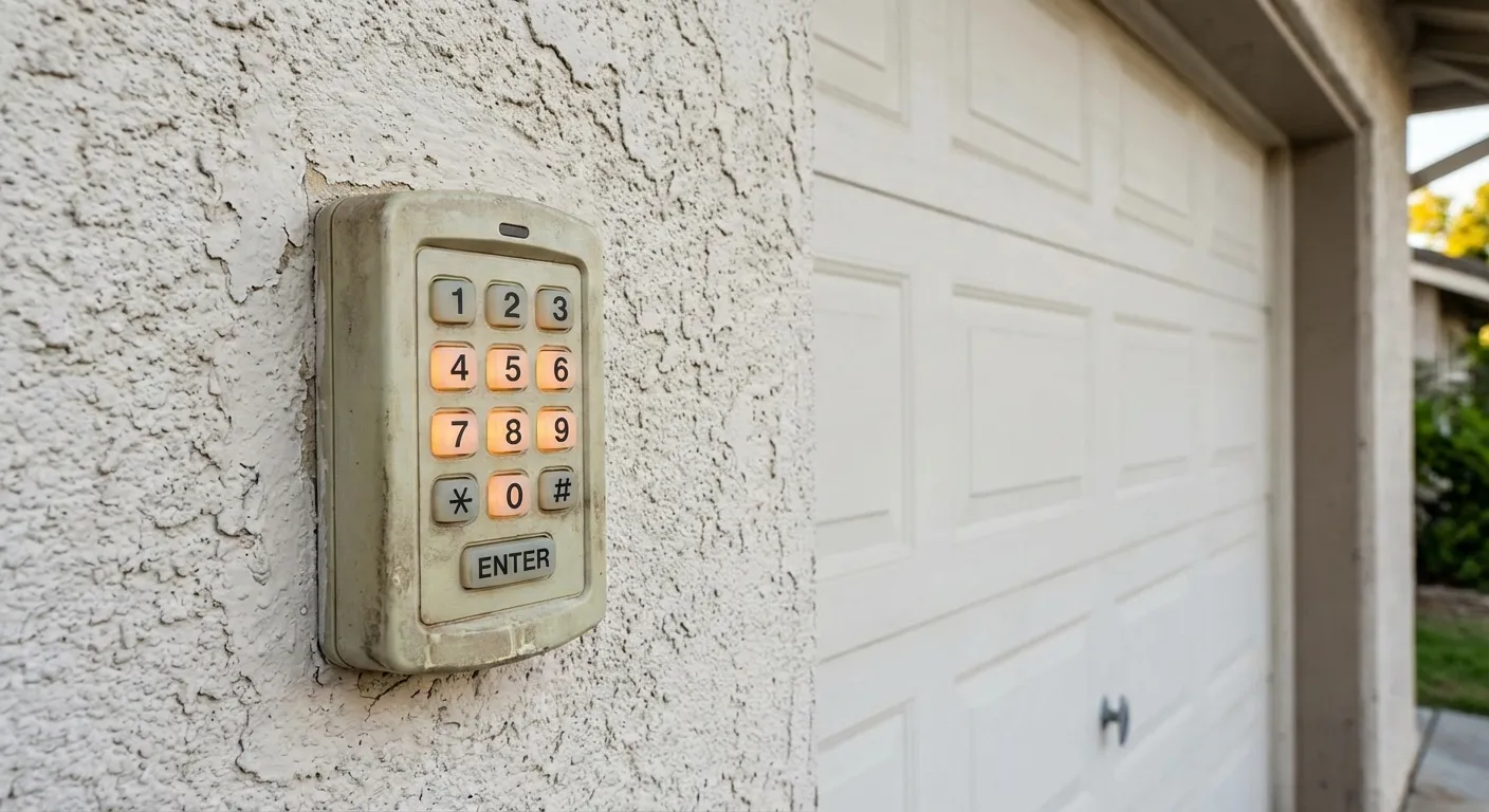 Garage Door Keypad Installation in Wilmington